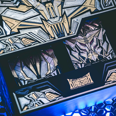 Knights on Debris (Thunder Armor Collector's Set) Playing Cards by KINGSTAR